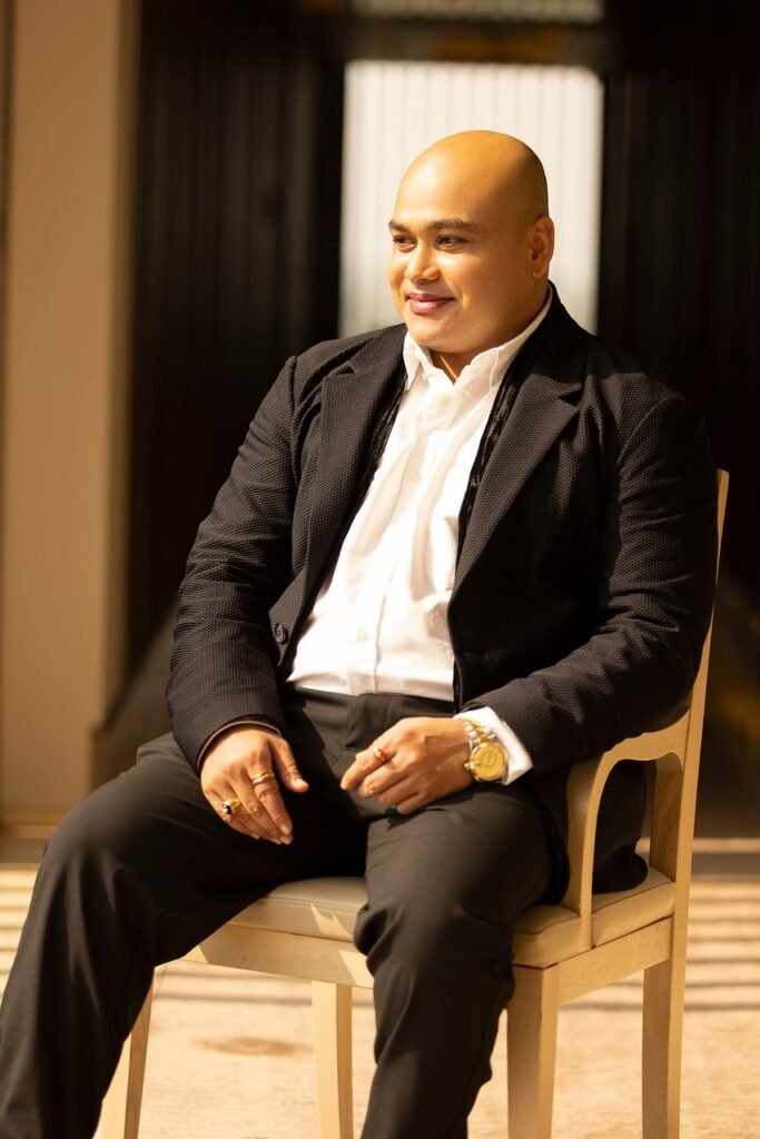 indian businessman, indian man, portrait, ashok prasad, abhishek